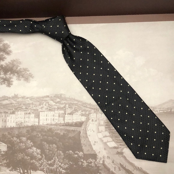 REINE SEIDE BLACKSILK TIE